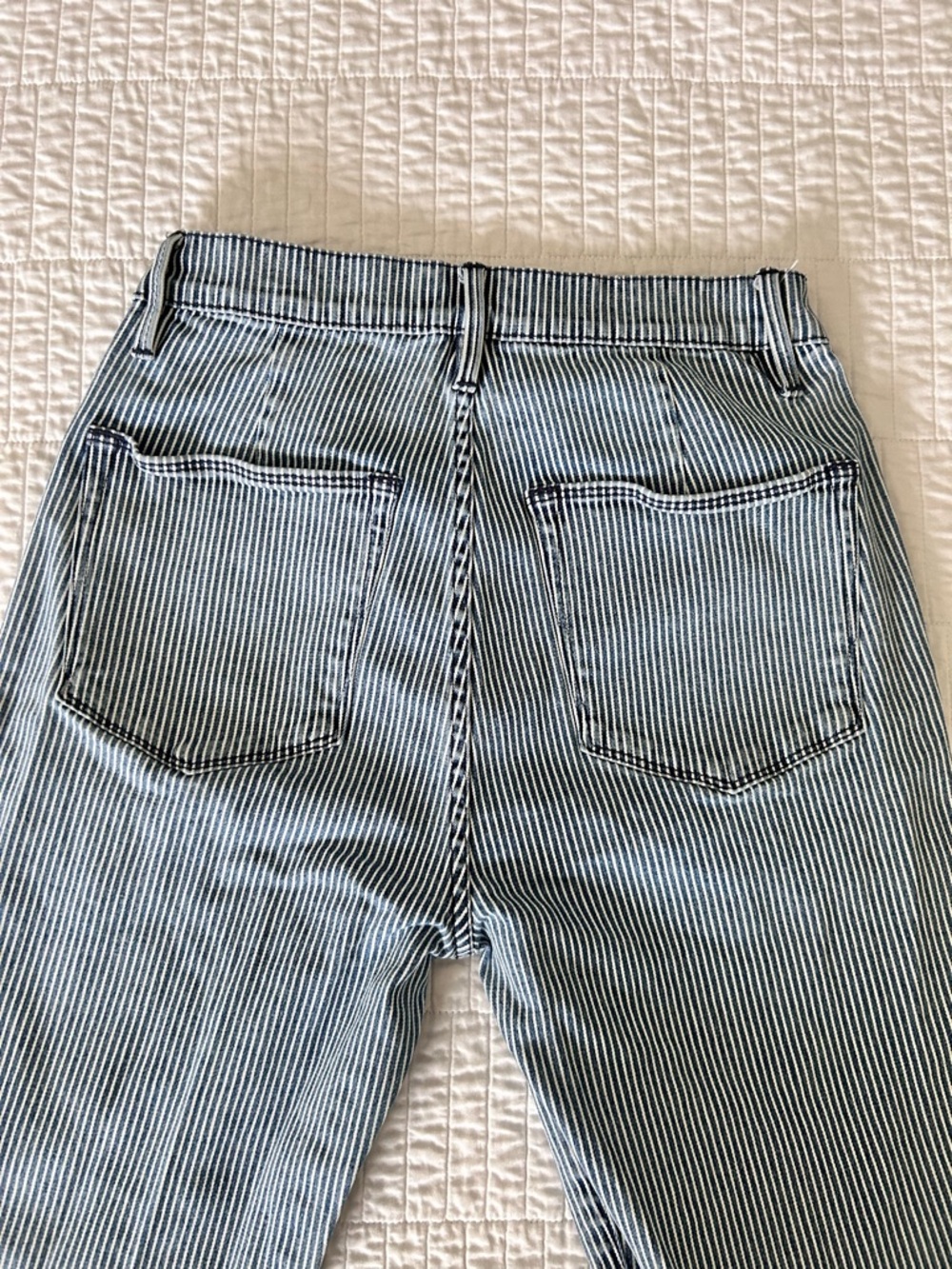 Frame Le Slim Palazzo High Waist Wide Leg Jeans - Picture 6 of 6
